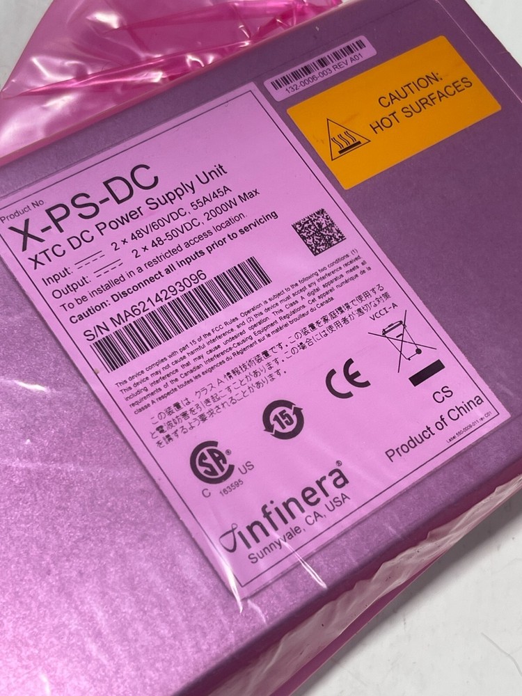 DC 1200W-1 POWER SUPPLY OPTIPACKET 48VDC