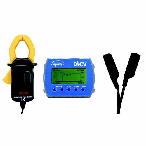 Supco Data View DVCV Current & Voltage Data Logger w/ Software & USB Cable