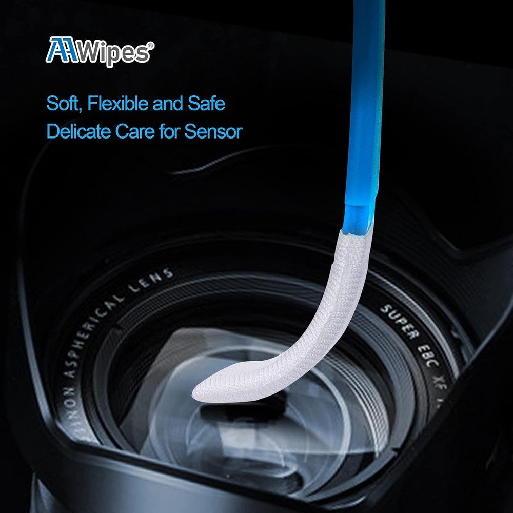 Professional Microfiber Sensor Cleaning Swabs for APS-C Cameras - 20 Swabs