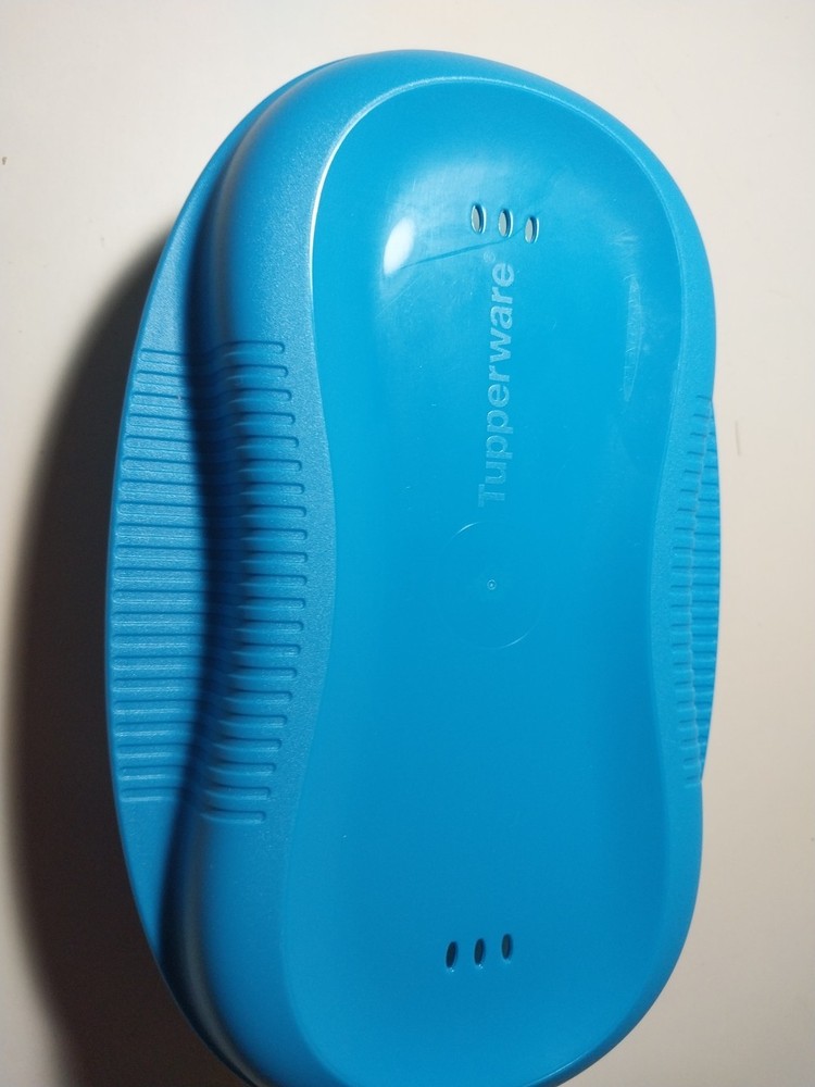 TUPPERWARE Breakfast Maker Microwavable Omelet Cooker Blue #6996 No Inserts V2