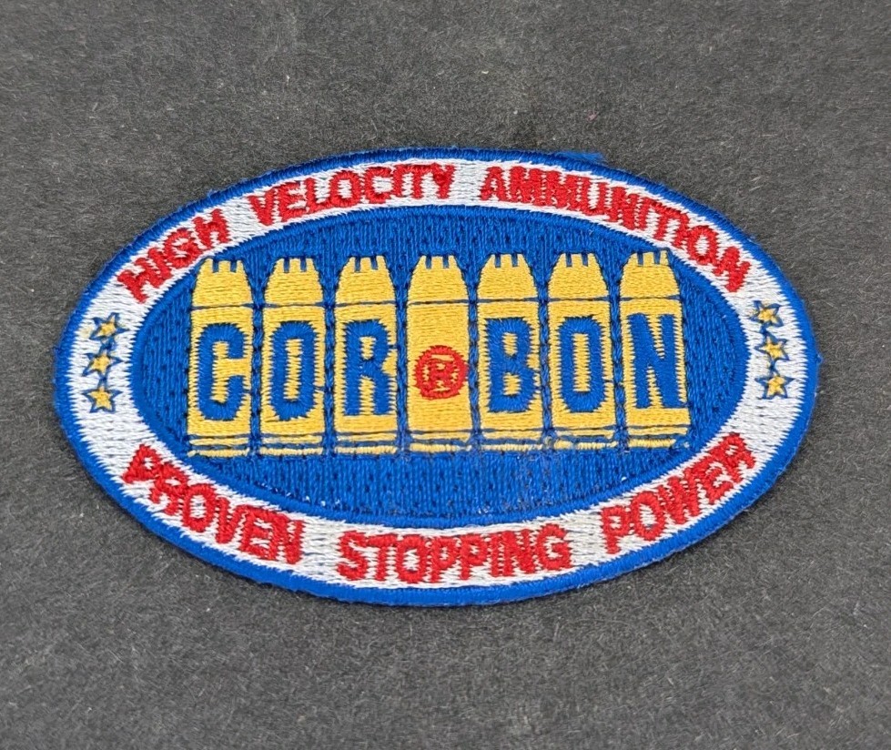 Corbon High Velocity Ammunition Patch Proven Stopping Power