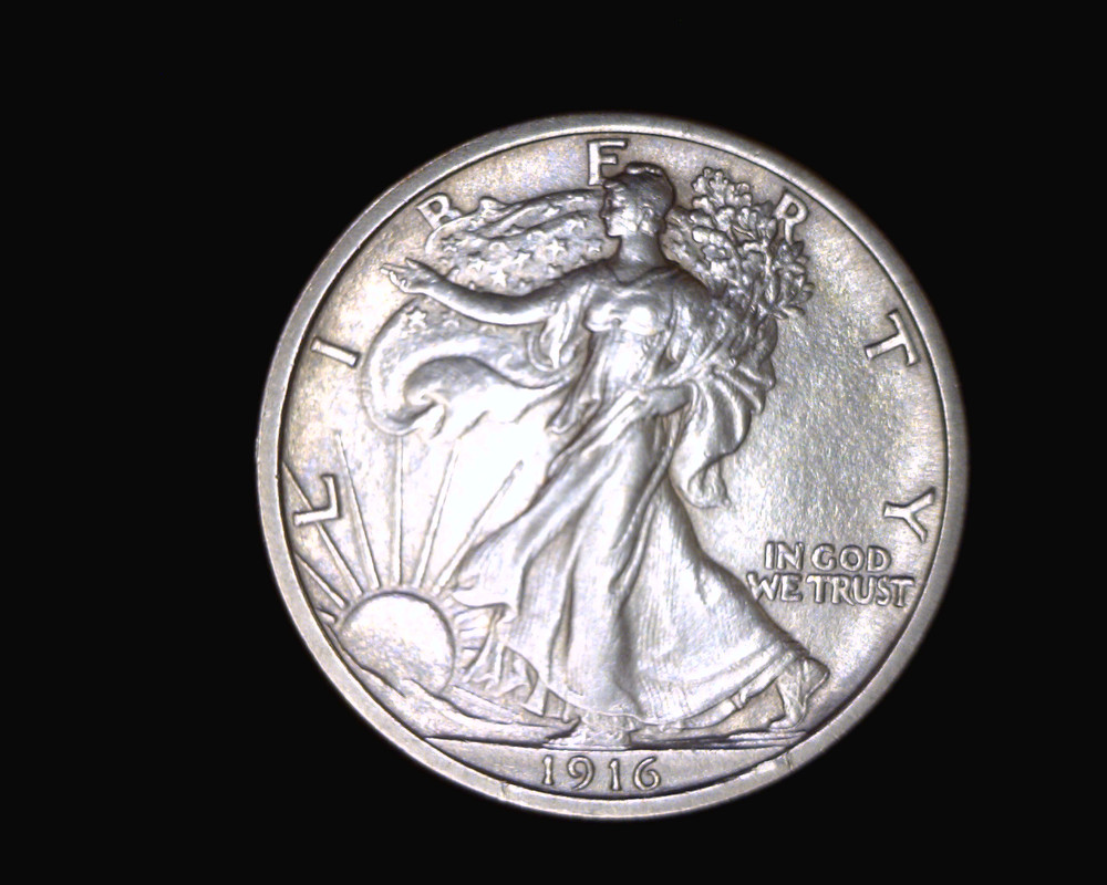 1916 Walking Liberty Half Dollar (uncirculated)
