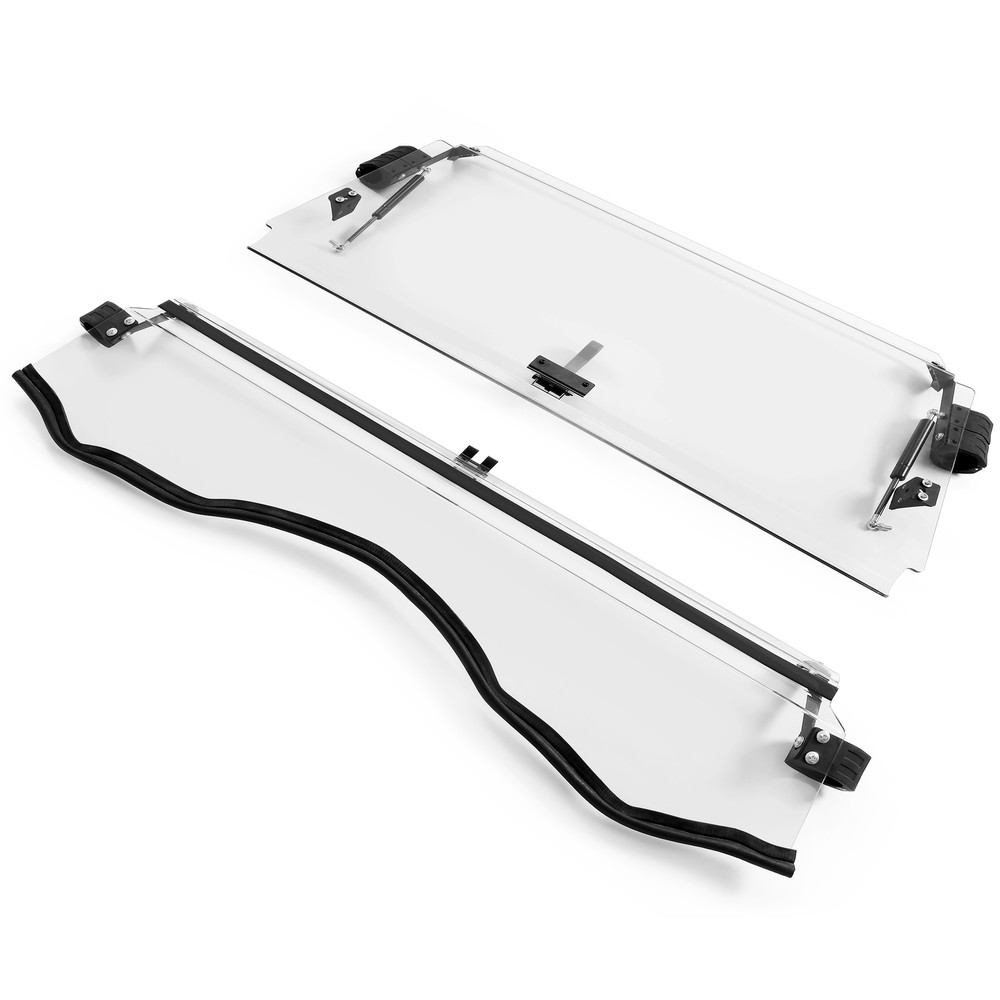 For 2011-2020 Can-Am Commander 800 / 1000/MAX Scratch Resistant Flip Windshield