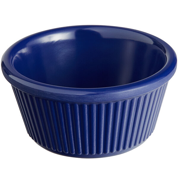Acopa Fluted Melamine Ramekin - 12/Case (select size/color below)