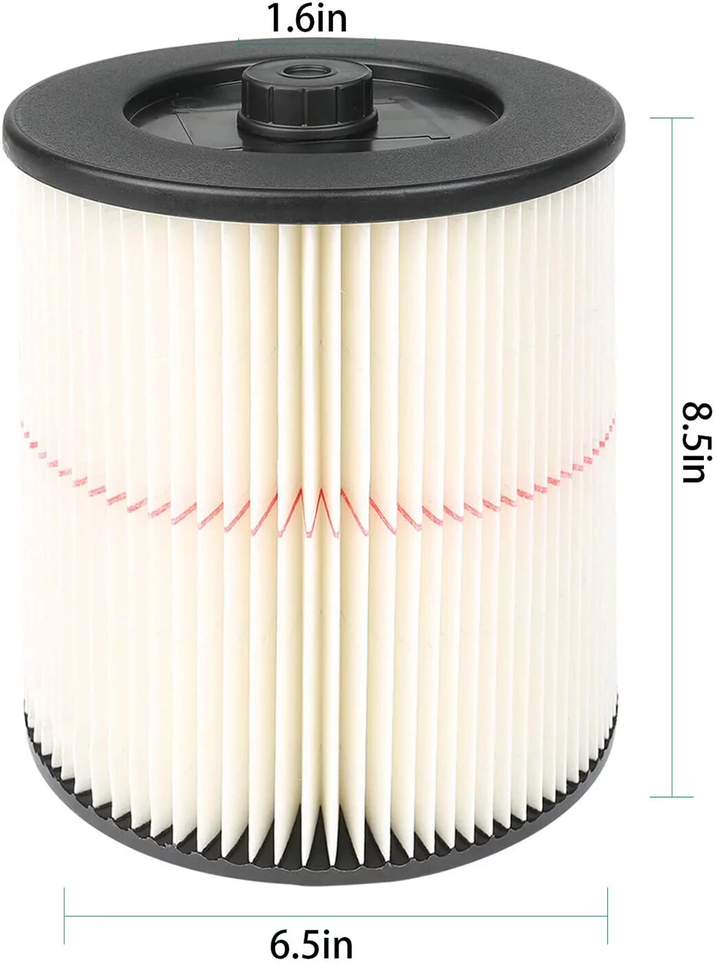 17816 Filter Replacement Cartridge for Craftsman Shop Vac Wet Dry Air Filter Fit