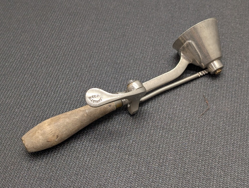 Gilchrist’s No. 33 Wood handle Ice Cream Scoop - Excellent Working Condition
