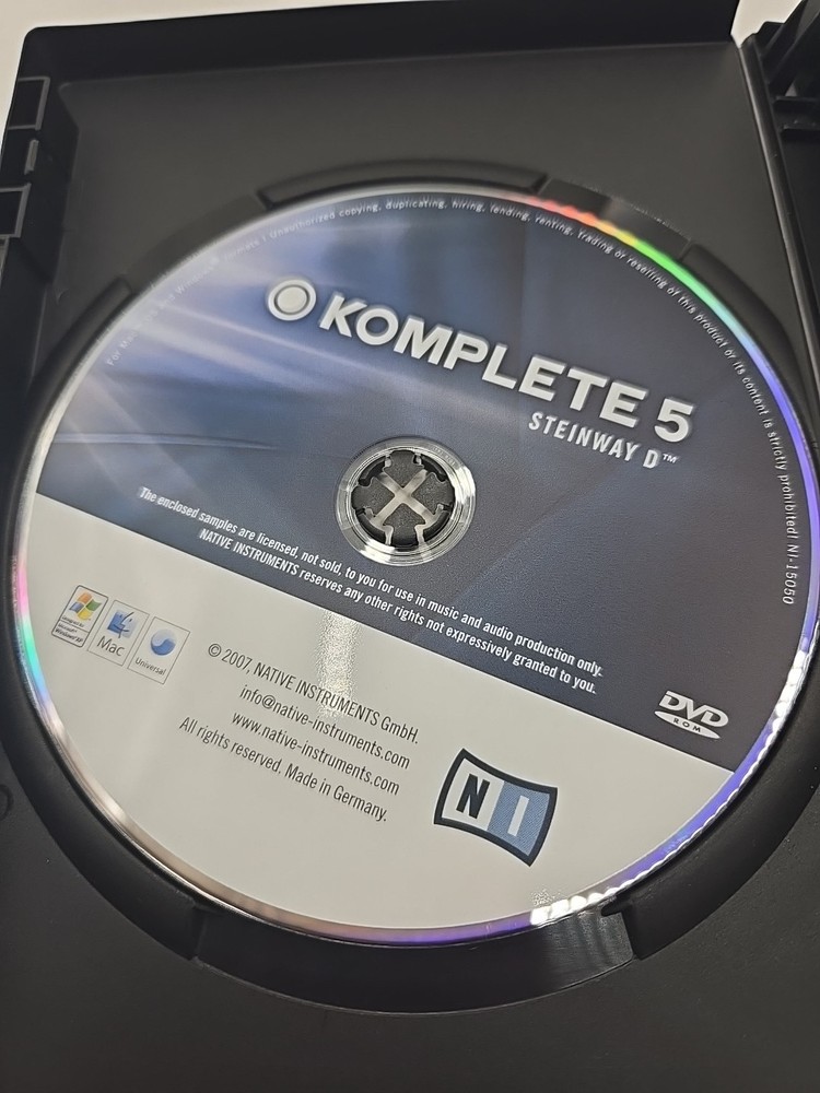 Komplete 5 Native Instruments Collection Bundle Absynth Piano Guitar - Software