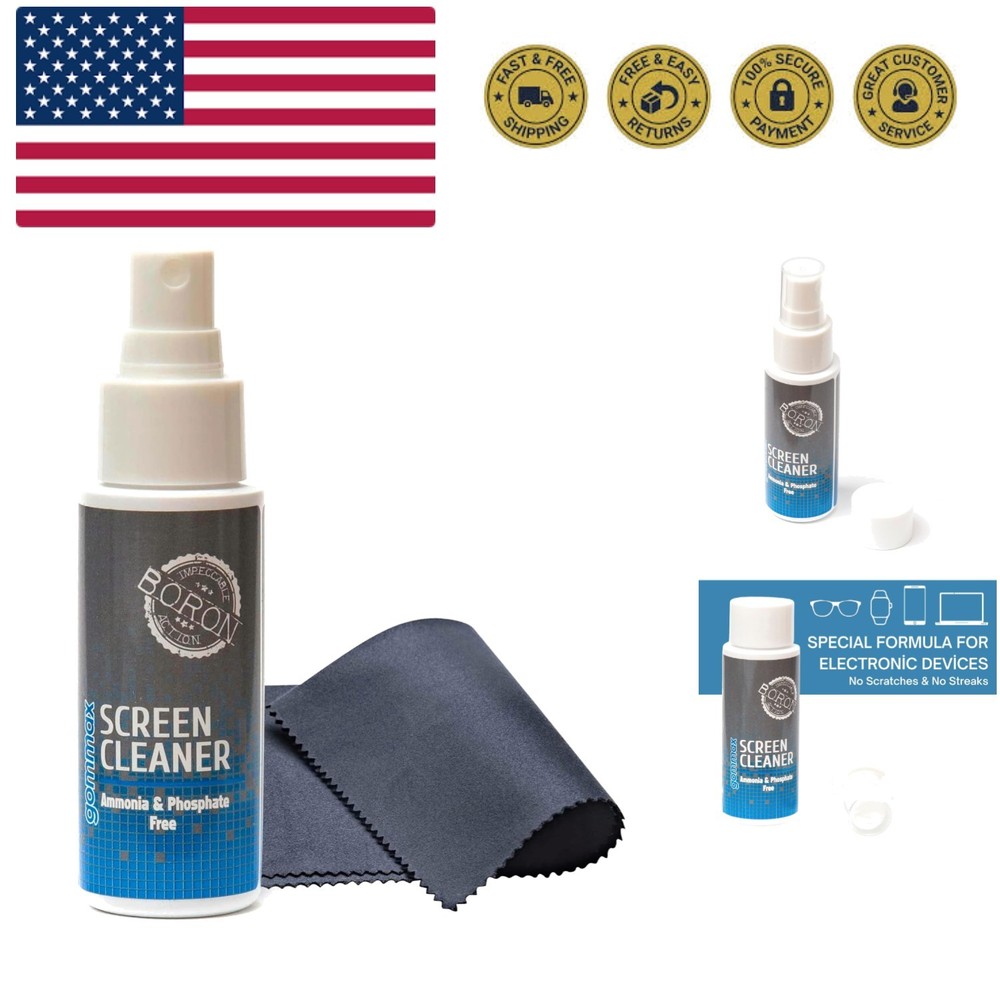 Screen Cleaner Spray Bottle with Microfiber Cloth for Electronical Devices 1....