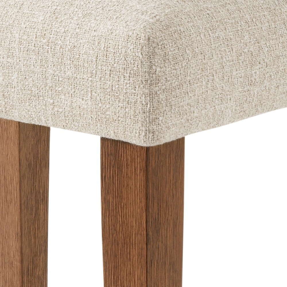 Mainstays Backless Upholstered Counter Stool, Nathan Sand