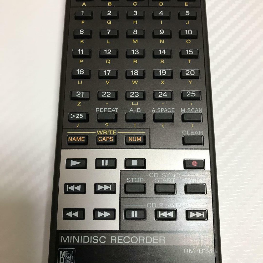 Remote control for SONY MDS-101.501
