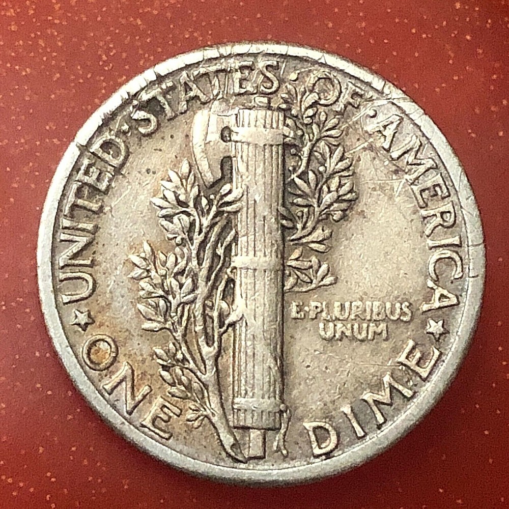 1930 ** MERCURY DIME ** 10C Extra Fine