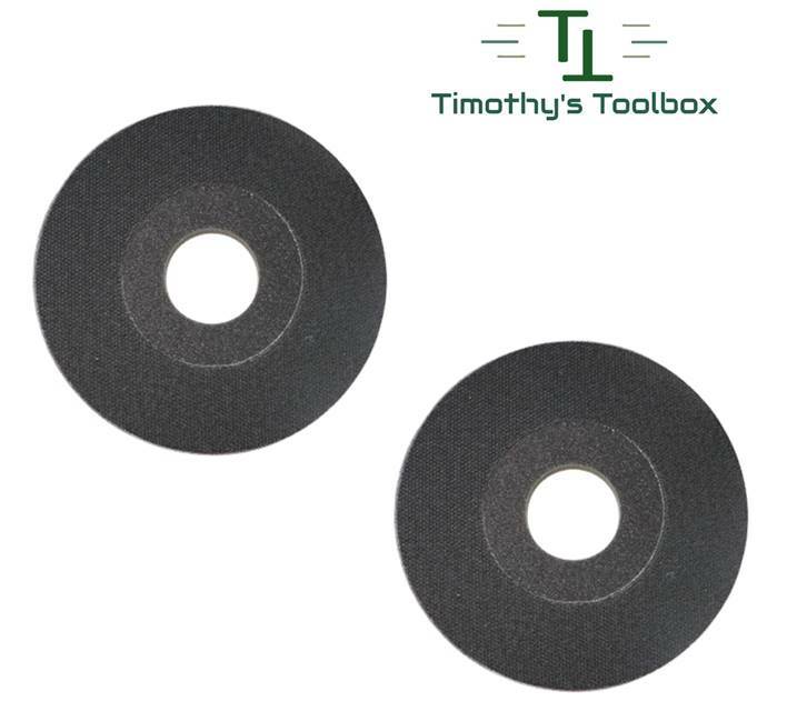 2-Pack Johnson Abrasives  9" Backup Pad Porter-Cable 7800 Sander- Hook & Loop