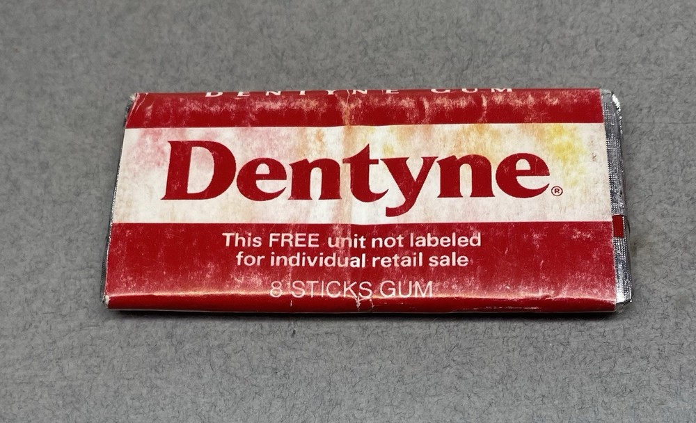 Vintage Dentyne Gum Sample Pack ~ For Display
