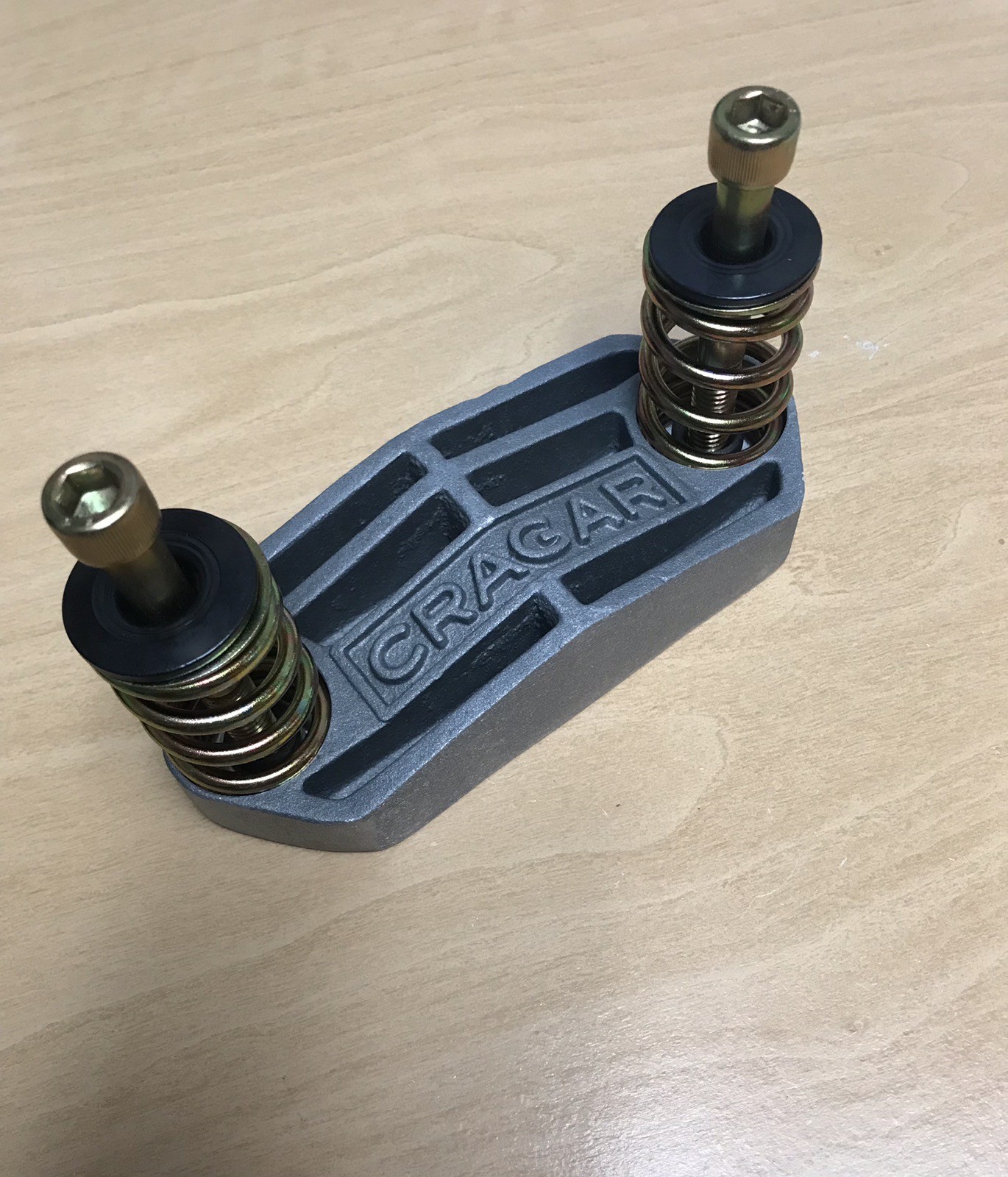 CRAGAR Blower Intake Backfire Pop Off Plate Vintage 426 Hemi Nitro Alky Dragster