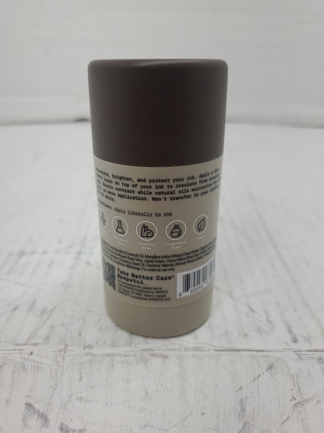 Papatui Enhancing Tattoo Stick Unscented - 2.6oz