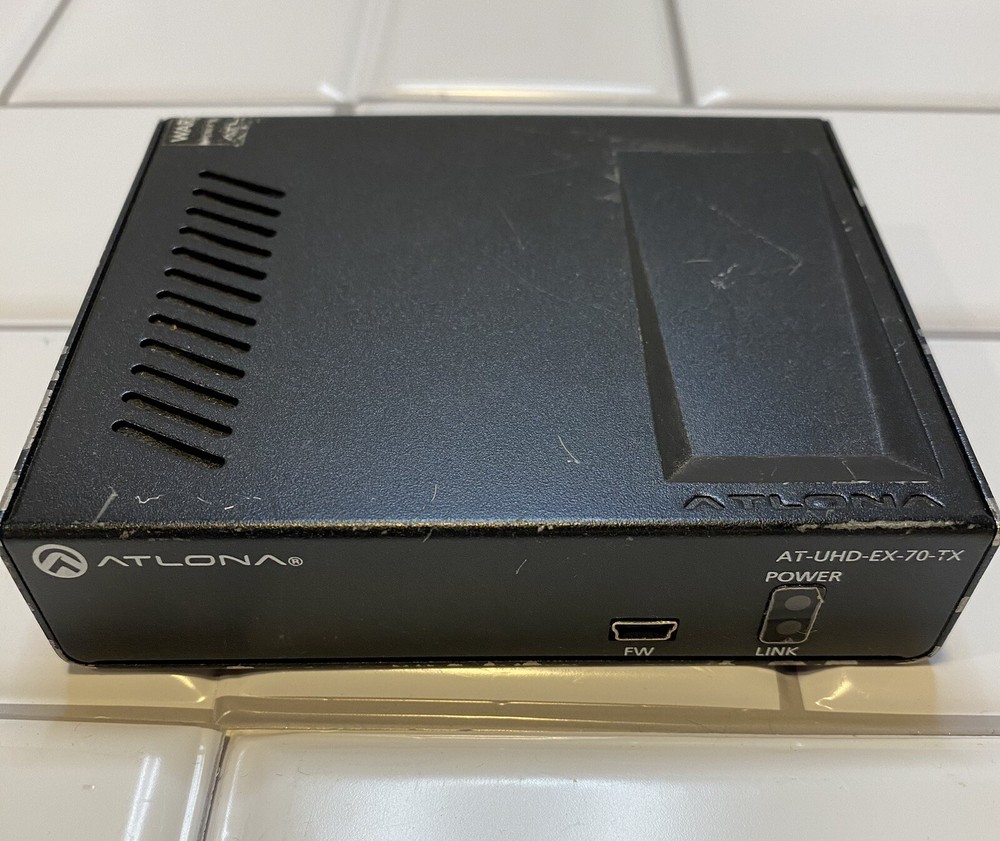 ATLONA AT-UHD-EX-70-TX Receiver Unit Only- Untested