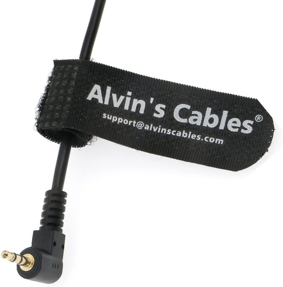 Alvin’s Cables LANC Remote Control Cable Right Angle 2.5mm to Right Angle 2.5mm
