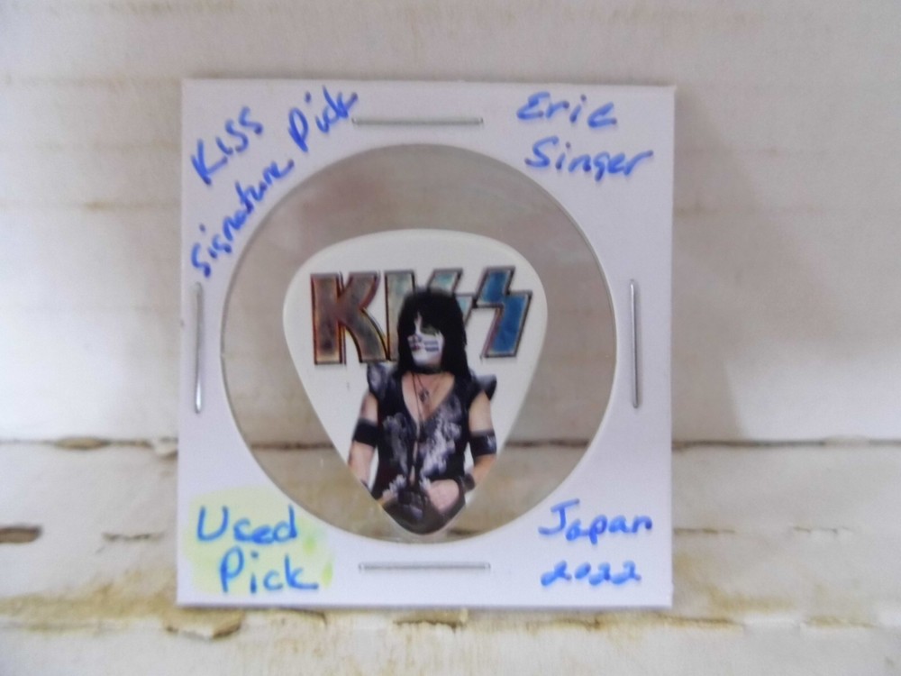KISS "ERIC SINGER" 2022 GUITAR PICK~READ DESCRIPTION #13~12