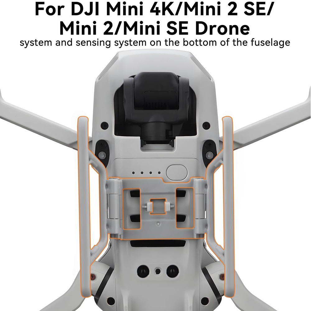 Foldable Drone Landing Gear – Quick-Release Extension for Mini 2 SE/Mini SE