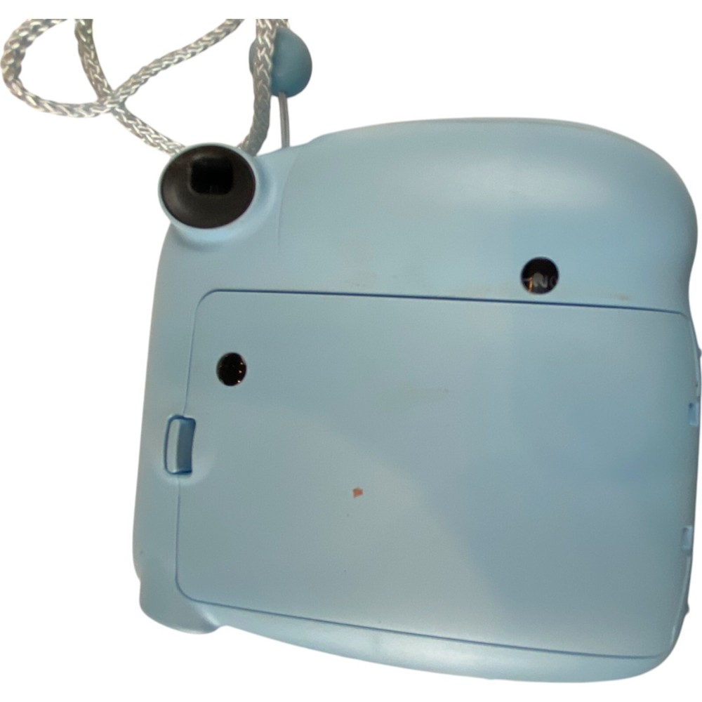 Fujifilm Instax Mini 7+ Instant Camera Light Blue with Carry Case Untested