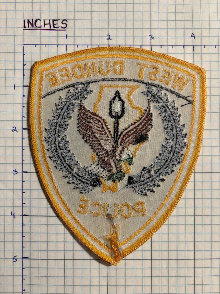WEST DUNDEE, Illinois Police Department Patch