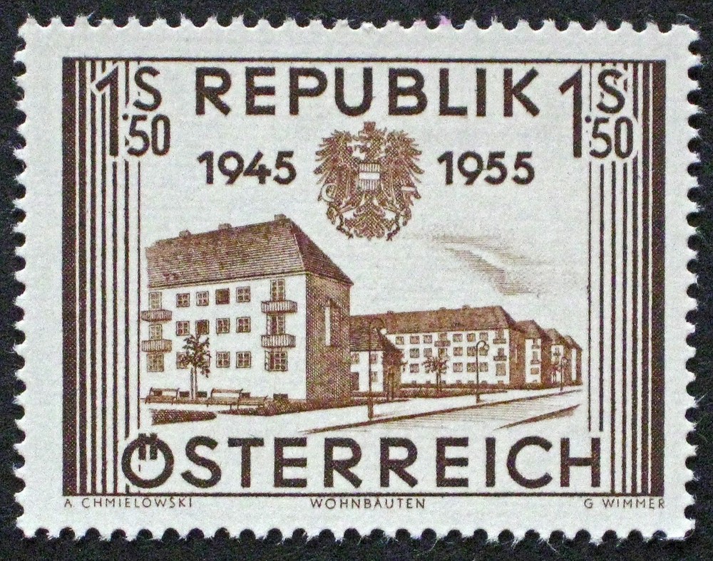 1955 Austria 602 MNH