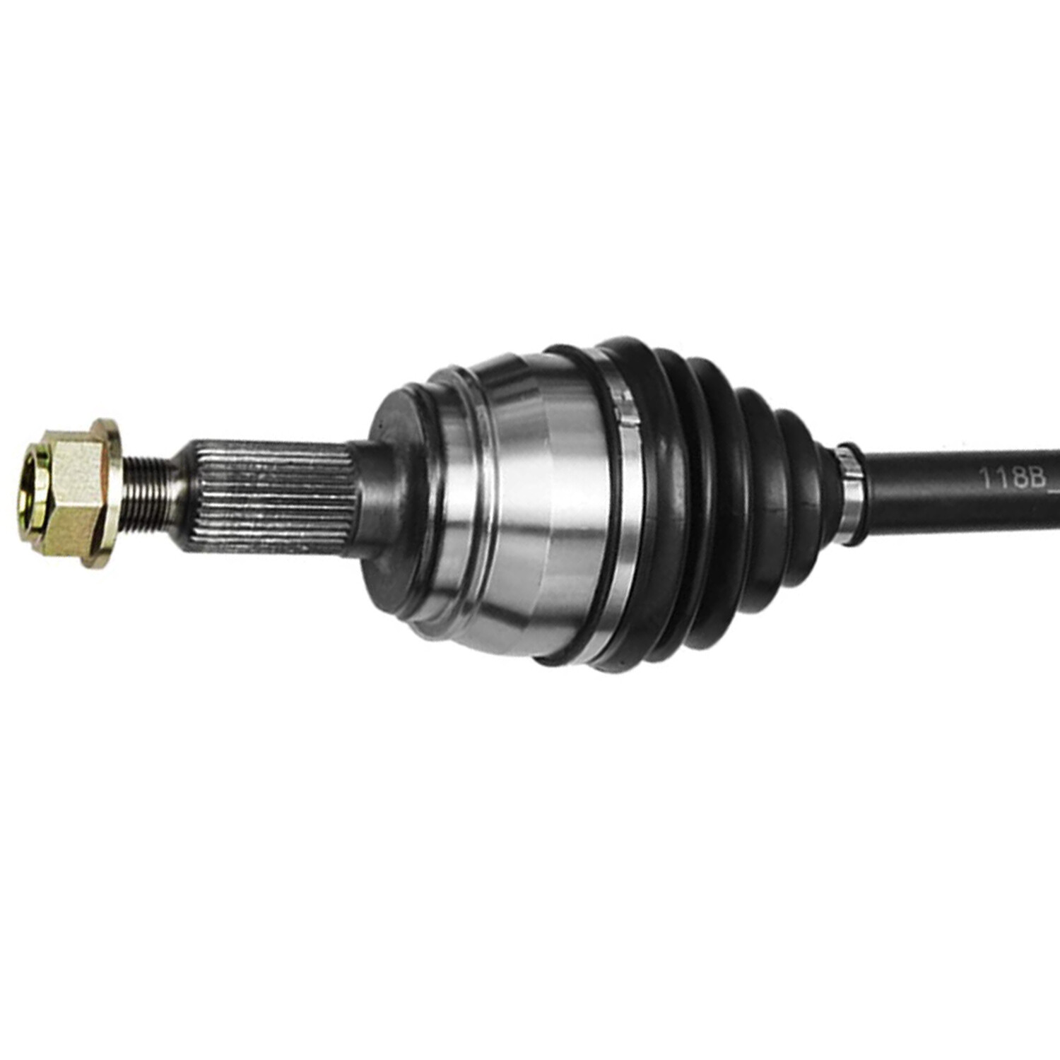 Pair Front CV Axle Shafts for Chevy Silverado GMC Sierra 1500 Tahoe Yukon 6-Lug