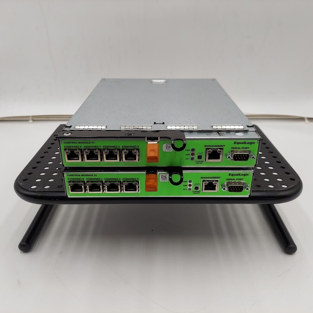 LOT OF 2 DELL E09M001 EQUALLOGIC CONTROL MODULE TYPE 11 CONTROLLER E09M001 E09M