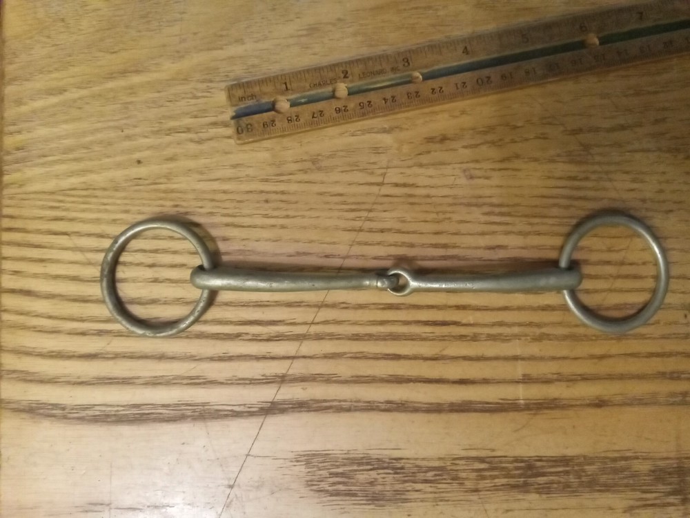 Bridoon Bit bradoon snaffle bit nickel 5  in