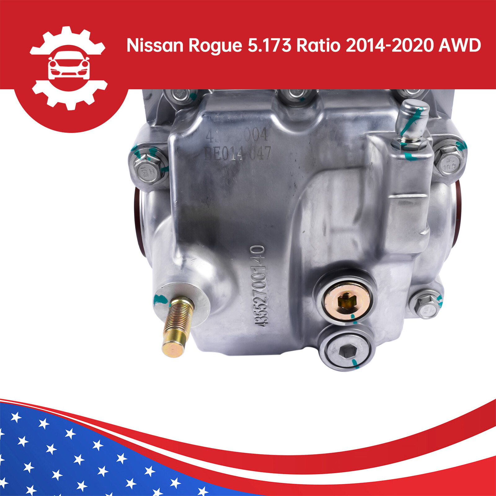 Rear Carrier/Differential AWD for Nissan Rogue 2014-2020 Murano 2015-2020 SUV