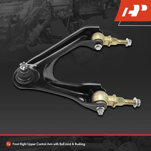Front Right Upper Control Arm, with Ball Joint & Bushing, Compatible with