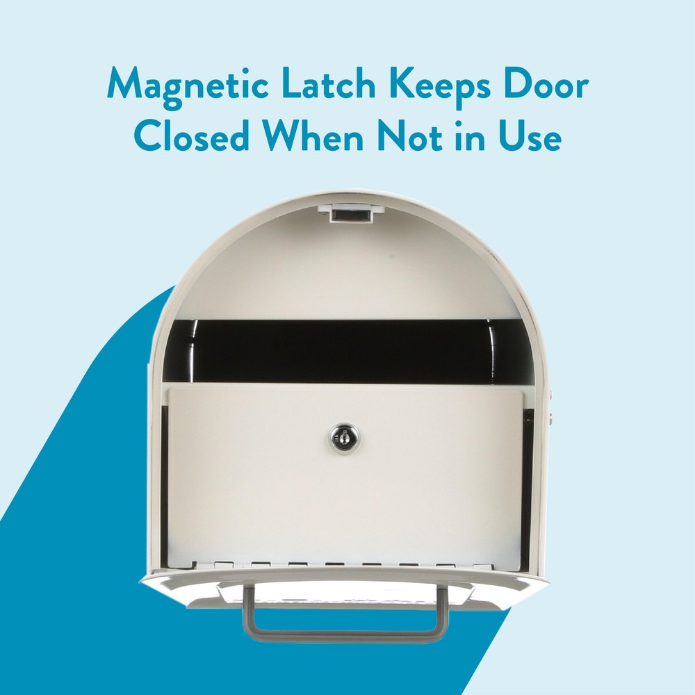 Reliant™ Secure, Locking USPS Approved Large, White