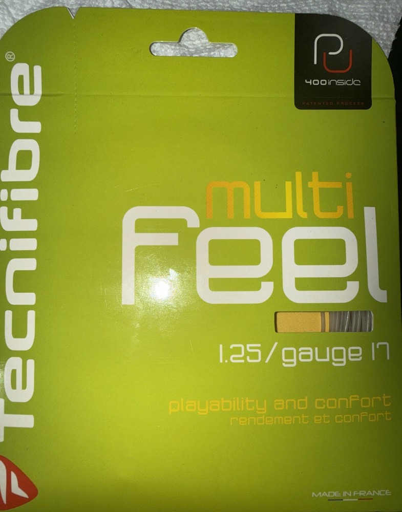 New Tecnifibre MULTIFEEL String 1.25mm
