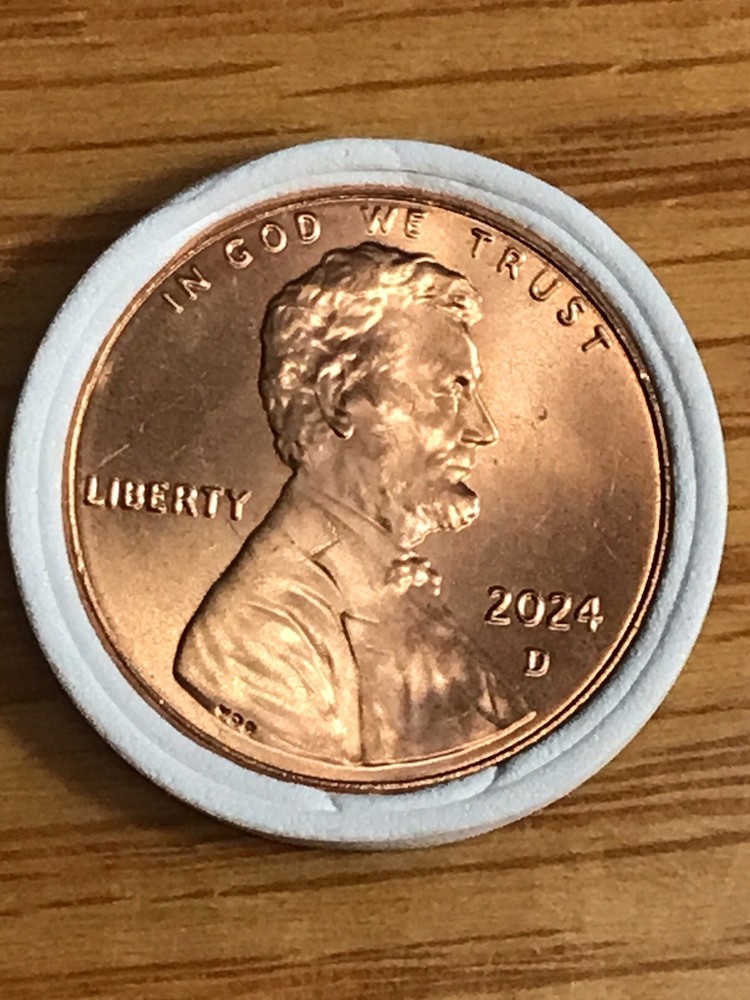 2024 D Lincoln Shield Penny errors.