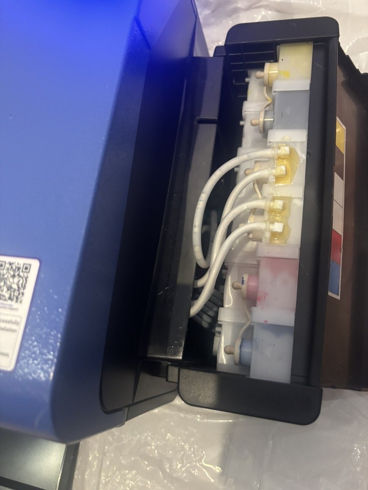 MZK Dtf Printer A4 Size Blue Fabric Transfer Direct Printer Only Untested