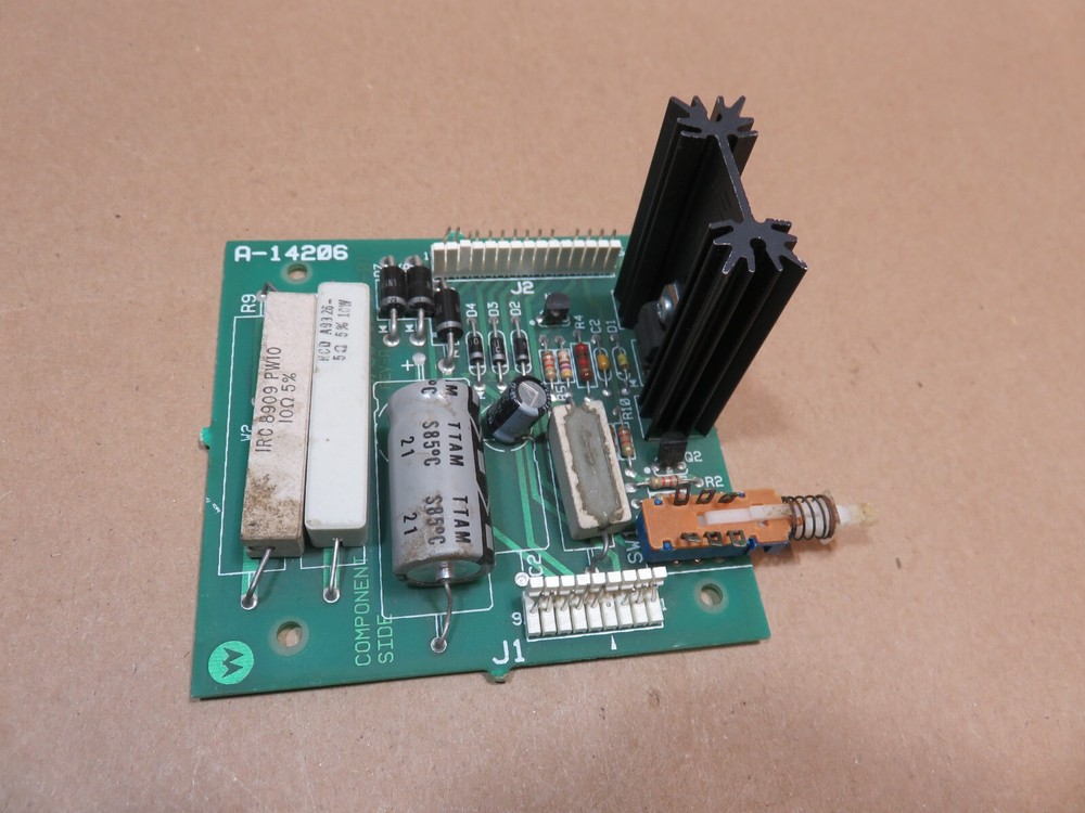 Williams ticket dispenser PCB assembly A-14206. Untested. Vendor liquidation.