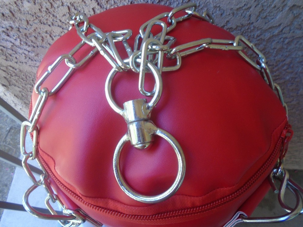 Boxing,Punching bag with chain & Punching gloves