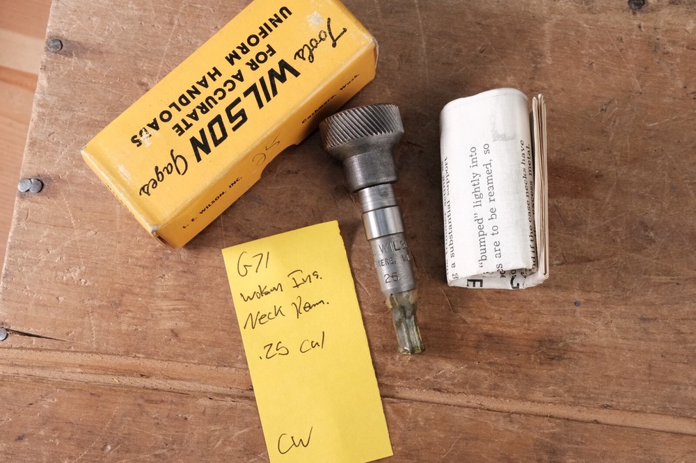 G71 Wilson Inside neck Expander .25 Caliber