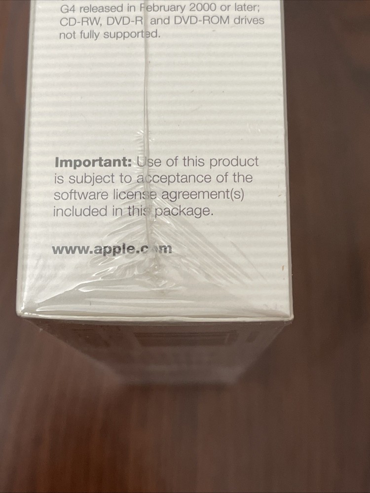 Vintage 2001 Apple Mac OS X Server Software CD Version 10.1 SEALED 10 client