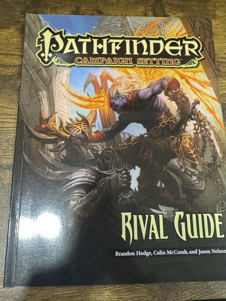 Pathfinder Campaign Setting Rival Guide RPG D&D 3.5 D20