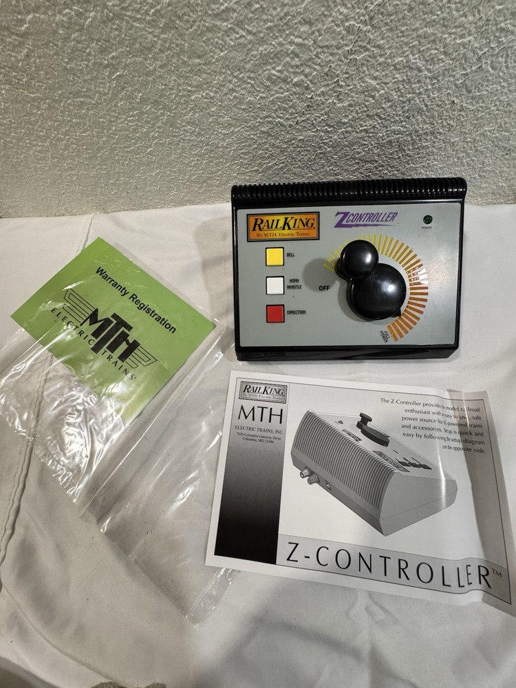 mth z controller No Power Cord Model Railroad