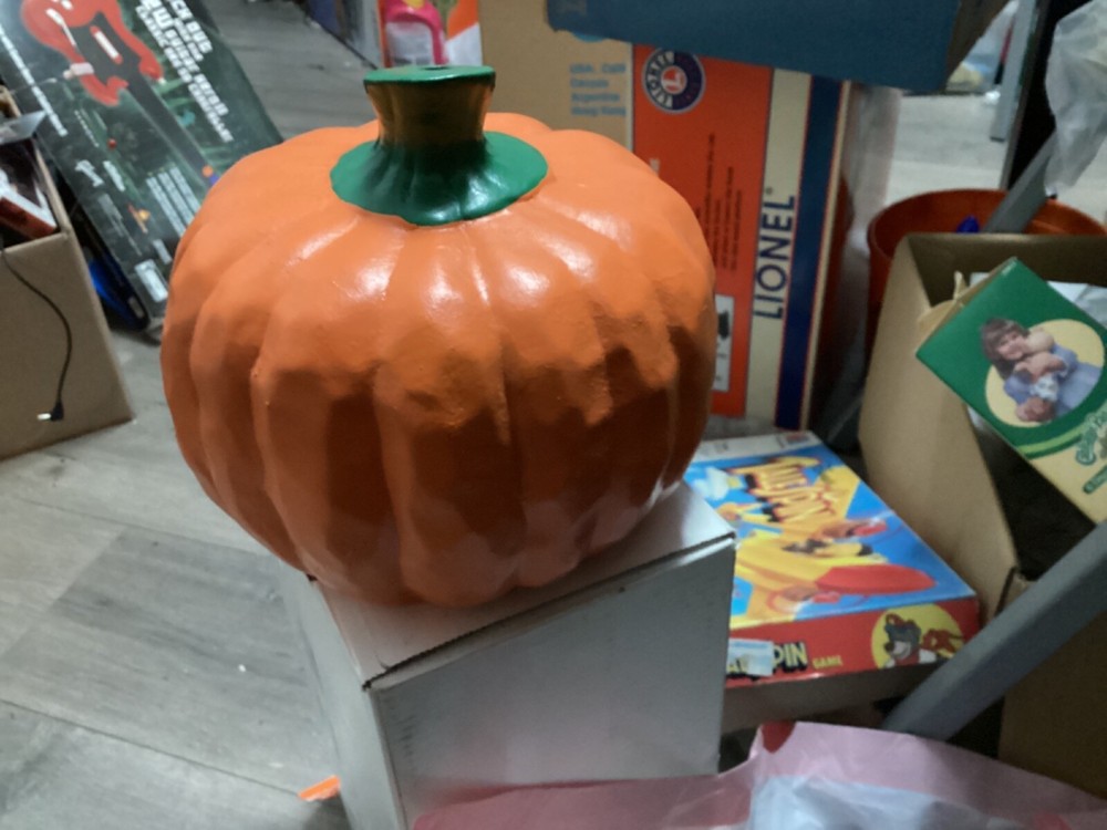 Halloween Pumpkin Ceramic Tealight