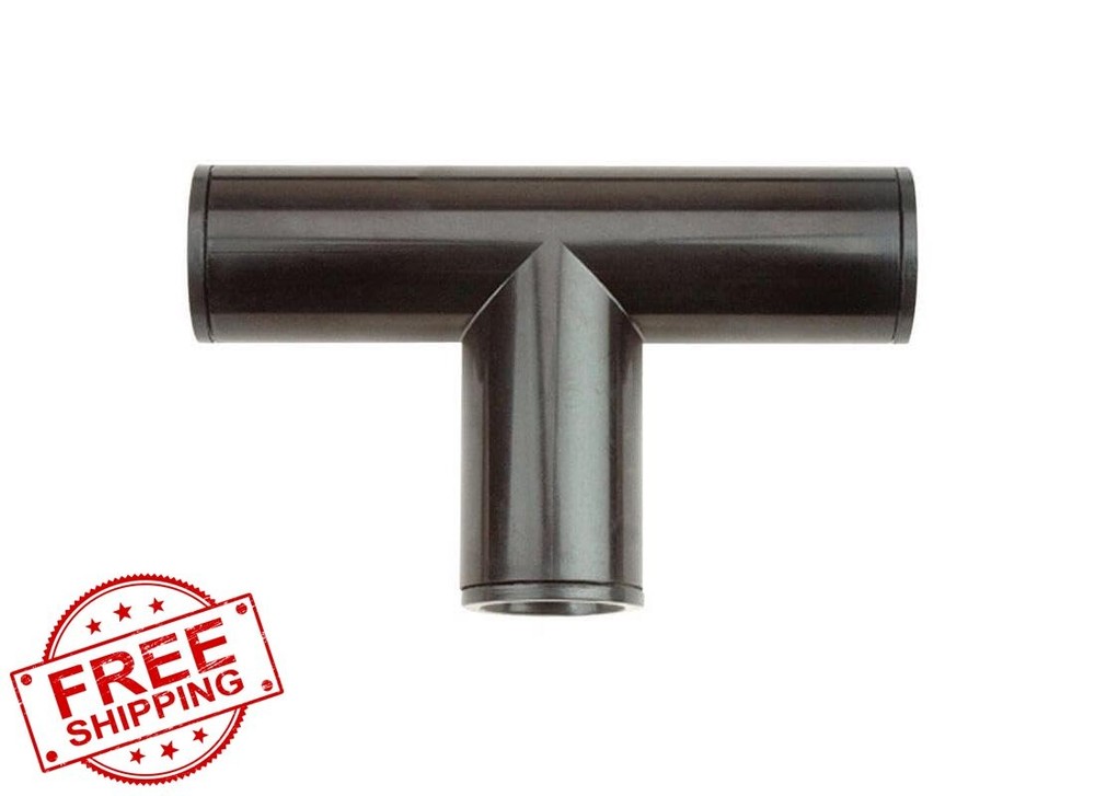 Raindrip 5/8-Inch Compression Tee Drip Irrigation Fitting Black