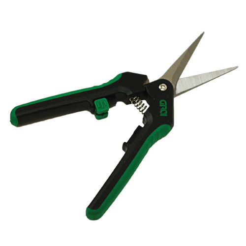 NEW Straight Trimming Scissors Hydroponics Leaf Bud Sharp GRO1 Pruning Shear
