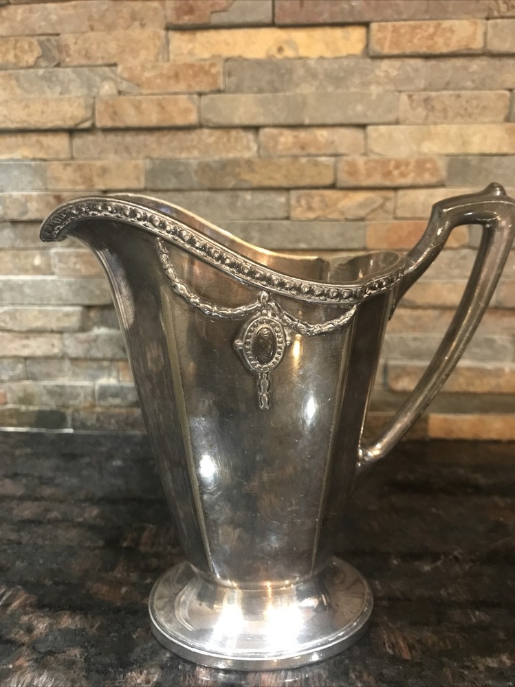 Vintage Silver Small Creamer