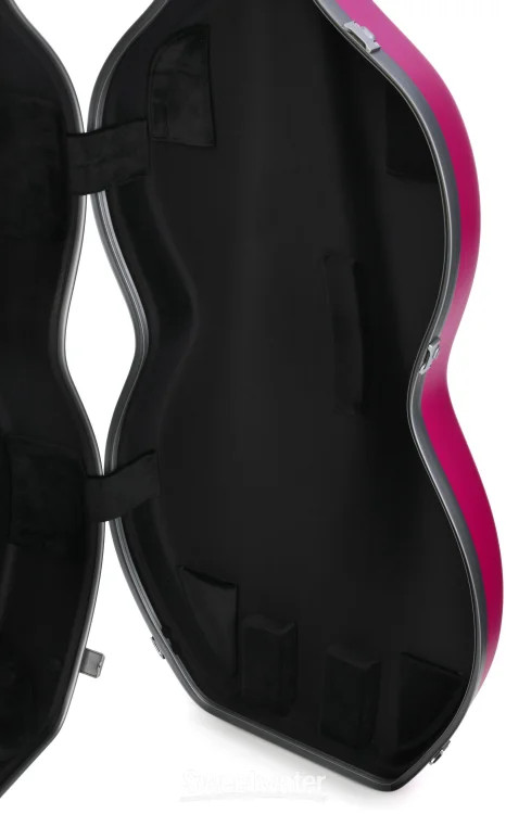 BAM BonBon Hightech Cello Case - Violet/White