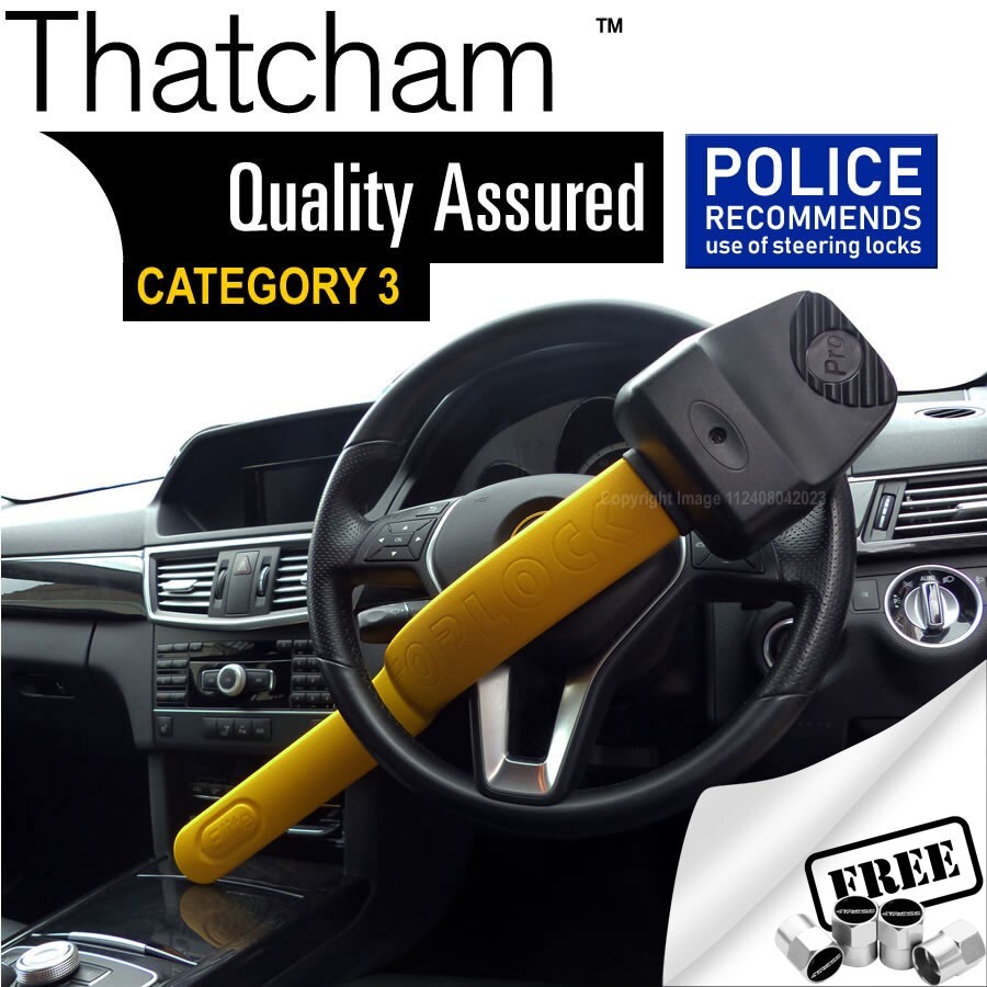 Stoplock Steering Wheel lock Pro Elite Car Van Security Premium Immobiliser.Mat✅