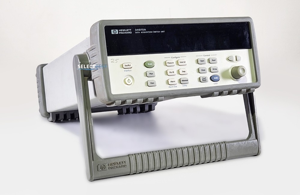 AGILENT / HP 34970A DATA ACQUISITION/SWITCH UNIT W/DVM ****LOOK**** (REF.: 184M)