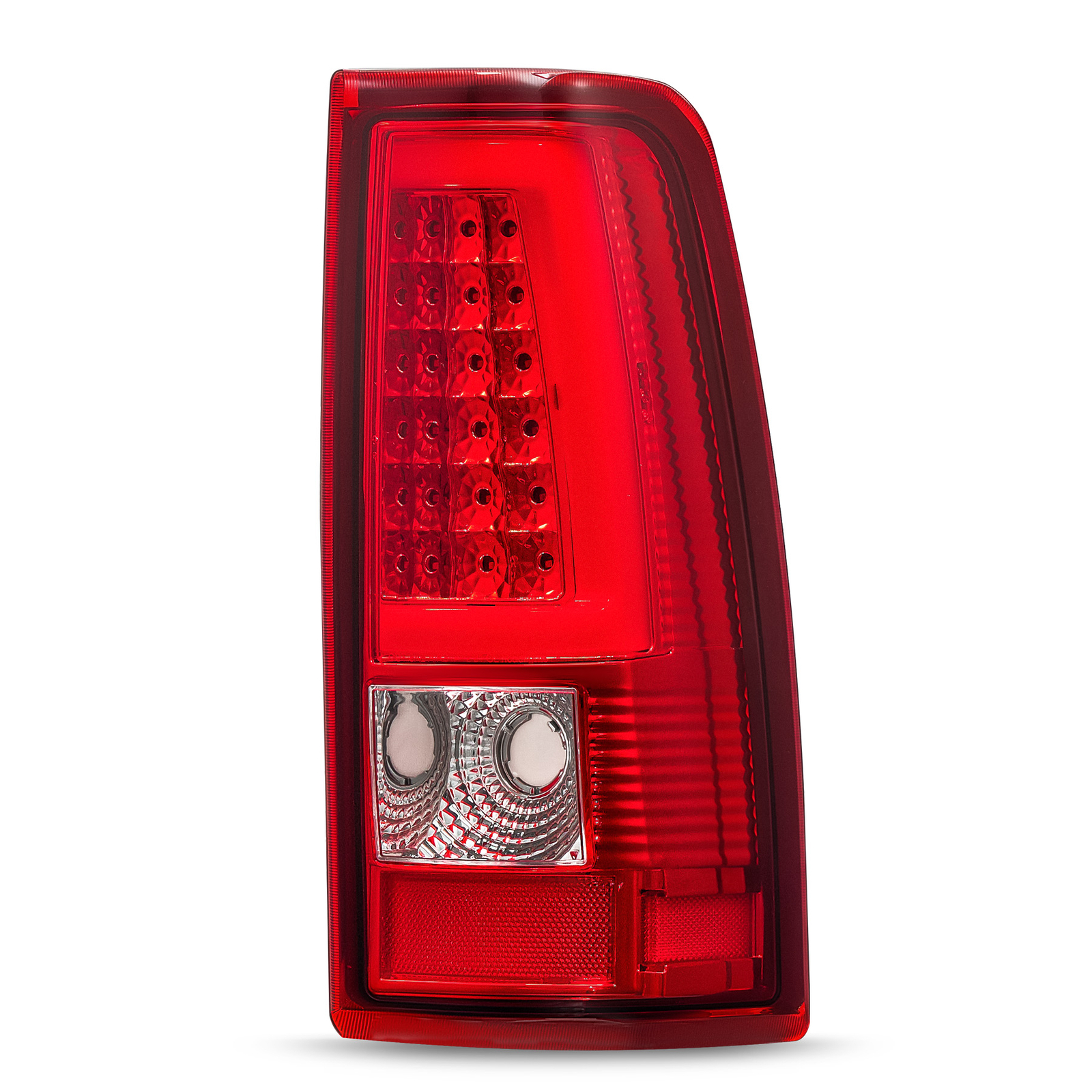 2003-2006 Chevy Silverado 1500 03-06 GMC Sierra Red LED Tail Lights Brake Lamps