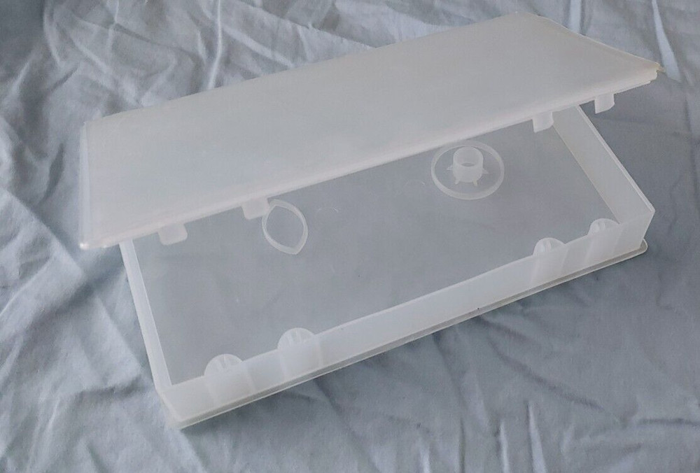 Multiple quantities available Clear VHS Plastic Case
